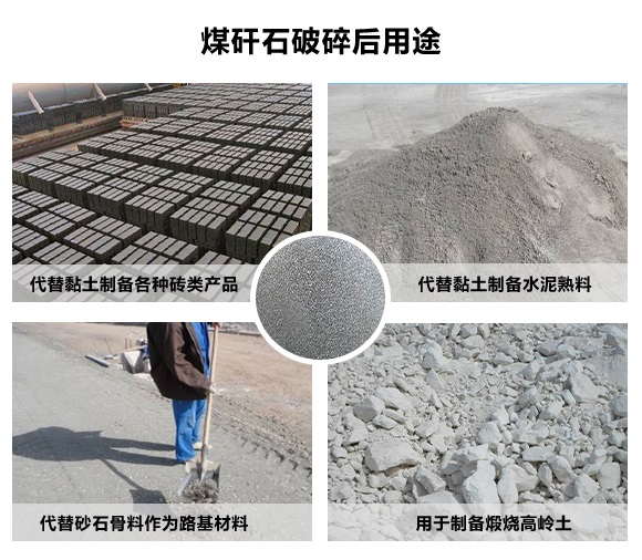 煤矸（gān）石破碎後用途